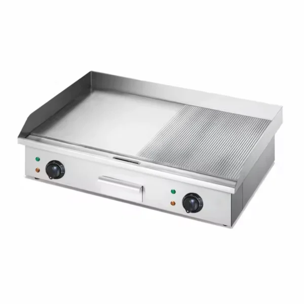 Electric Grill Grill Smooth and Ribbed Surface 73 cm