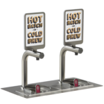 موزع القهوة المقطرة مجموعتين