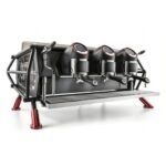 سانريمو ريسر آلة الإسبريسو ثلاث مجموعات وخاصية التحكم الحجمي