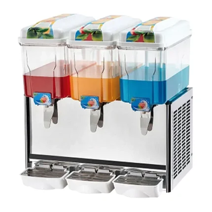 Fountain Juice Cooler 3 Sinks 12+12+12+12L