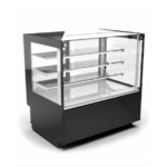 ثلاجة عرض حلويات بزجاج مربع 90سم