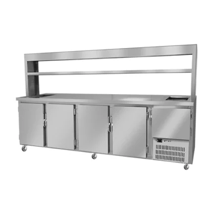 Prost Stainless Steel Refrigerator 300 cm