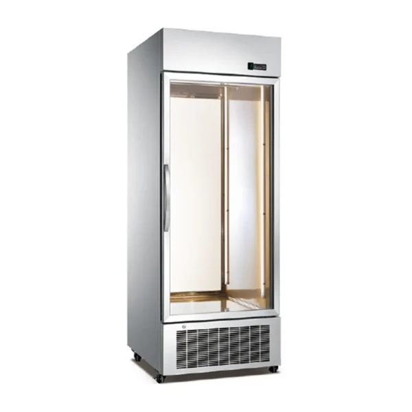72cm double-sided glass door meat hanging and display refrigerator