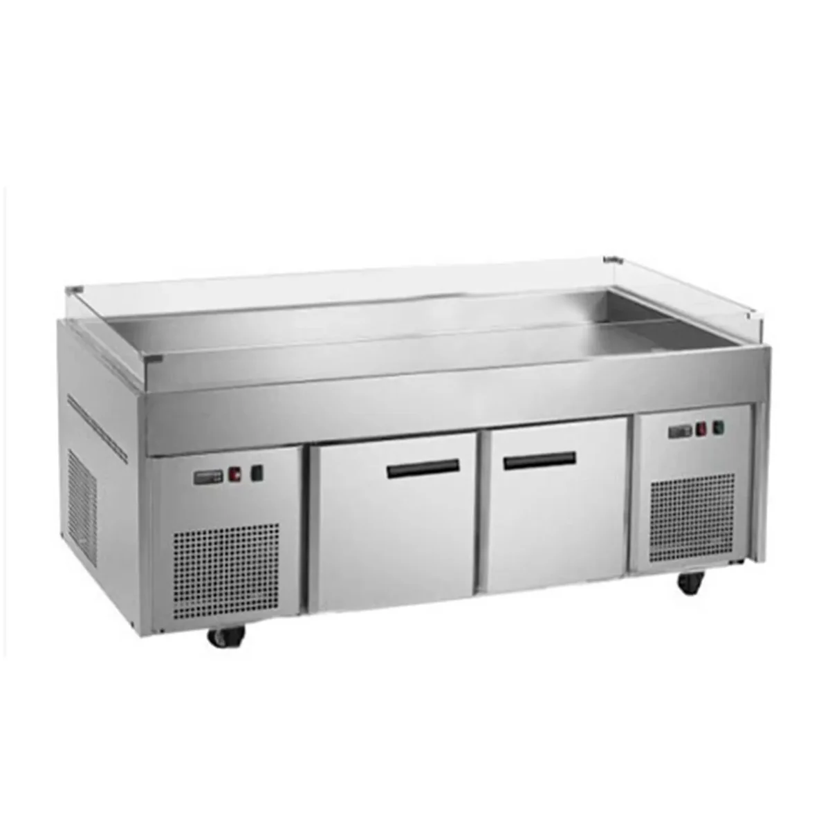 Fish and Seafood Display Refrigerator 182 cm - Image 1