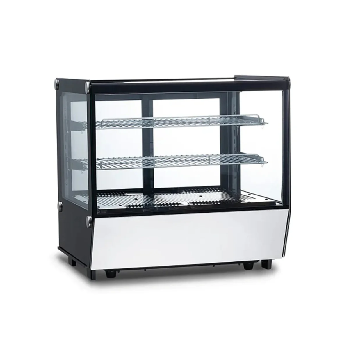 70cm Countertop Dessert Display Refrigerator with two flat glass shelves - Image 1