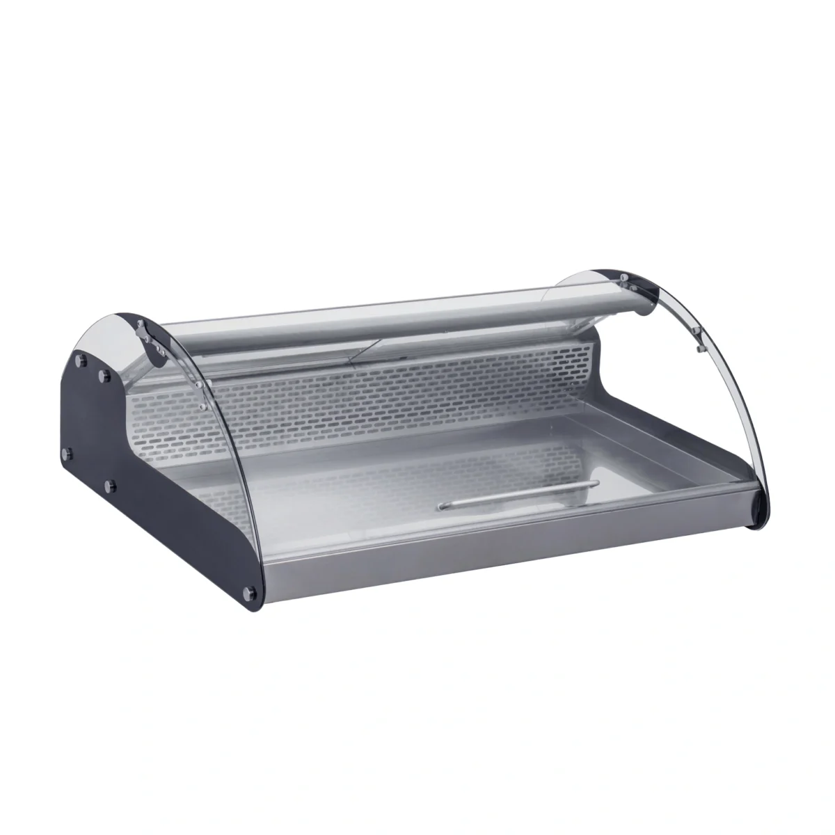 70cm Curved Glass Countertop Dessert Display Refrigerator - Image 1