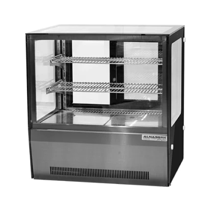 Tabletop Dessert Display Refrigerator Square 66cm