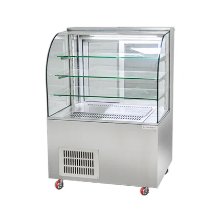 100 cm glass dessert display refrigerator