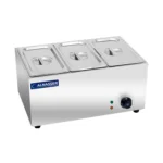 Food warmer 3 plates 1/3 deep 15 cm