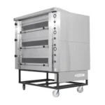 Stainless steel electric oven 3 floors