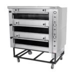 Stainless steel electric oven 3 floors - Image 2