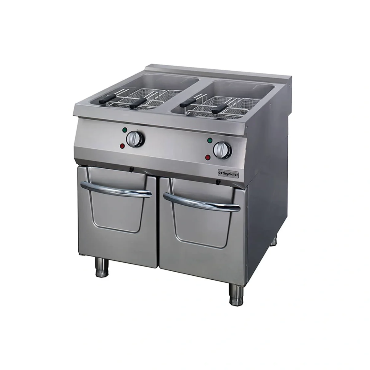 OZTI Double Electric Fryer 4 Baskets 22X2L - Image 1