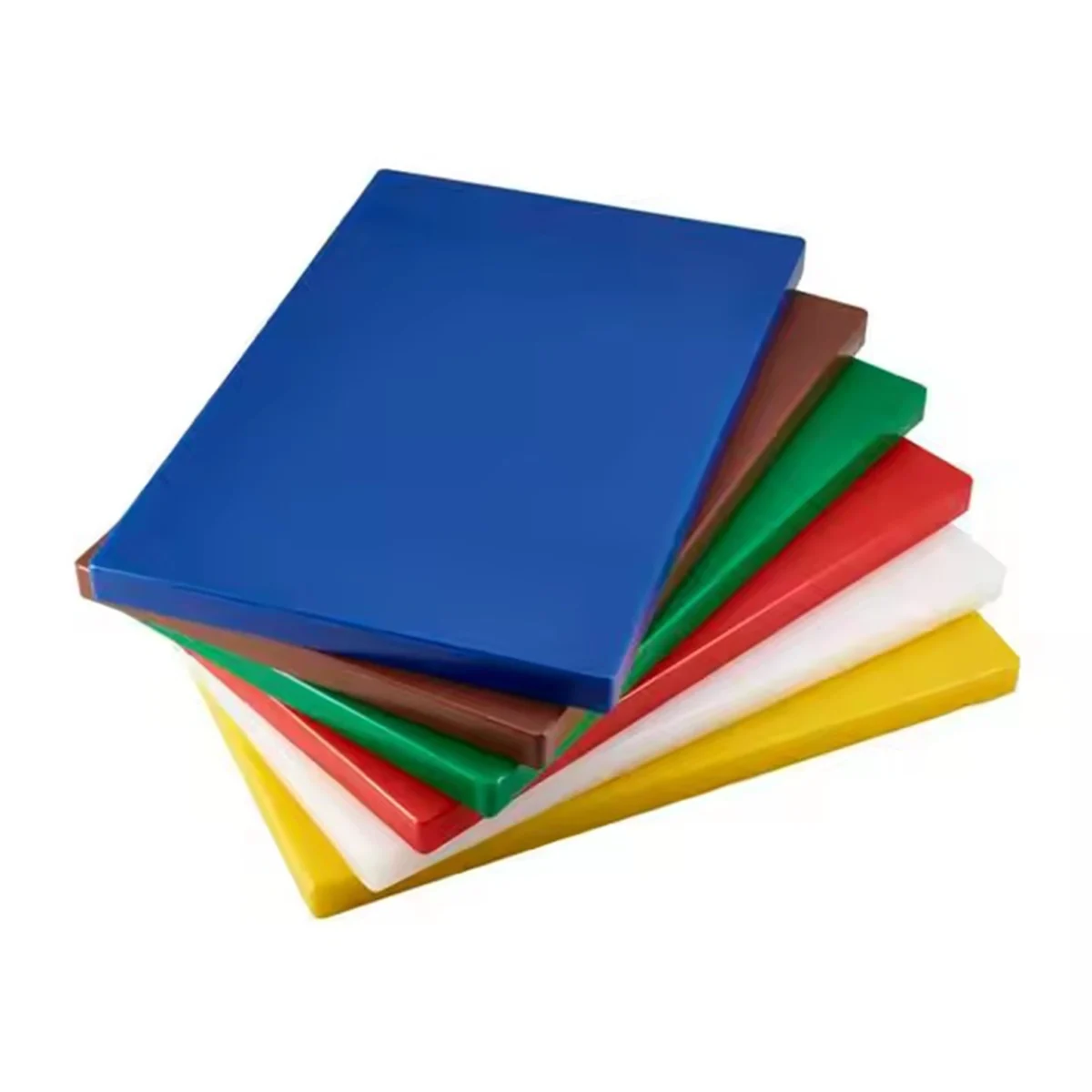 ⁦لوح تقطيع أبيض 60x40x3 سم LDPE⁩ - الصورة ⁦1⁩