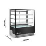 ثلاجة عرض رأسية متعددة الاستخدامات 120 سم سعة 508 لتر