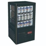 ثلاجة عرض على الطاولة للمياه والحلويات 58 لتر