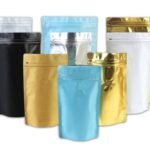 ⁦كيس تعبئة أزرق سعة نصف كيلو مع سحاب وفلتر⁩ - الصورة ⁦2⁩