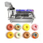 ماكينة صنع دونات نصف اوتوماتيك مع قلاية