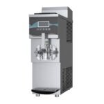 ماكينة ايس كريم 1 ذراع بشاشة على الطاولة إنتاجية 8 لتر في الساعة