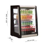 ثلاجة مشروبات غازية 62 سم