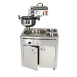 اله صنع اللقيمات مع قلاية غاز