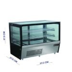 ثلاجة عرض علي الطاولة 90 سم