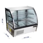 ثلاجة عرض علي طاولة 90 سم