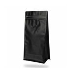 كيس تعبئة أسود سعة 1 كيلو مع سحاب وفلتر