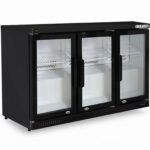 ثلاجة باك بار اسود 134 سم ماليزي BERJAYA