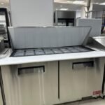 ثلاجة تحضير سلطات وسندوتشات ستيل 2 باب 1.5 متر سعة 438 لتر - Image 2