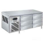 ثلاجة كاونتر الشيف ستيل 185 سم ماليزي BERJAYA