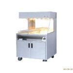 سخان بطاطس قائم مع طاولة من دايموند