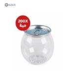 كرتون علب كانز شكل بيضوي 200 مل 200 حبة