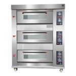 فرن بيتزا 3 دور 6 صواني غاز صيني AK.UNITED