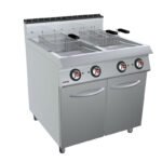 قلاية كهرباء اوفكار 20+20 لتر حوضين قائم ايطالي OFFCAR