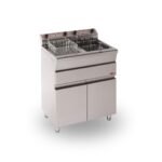 قلاية كهرباء ستيلفر 15+15 لتر حوضين قائم ايطالي STILFER