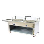 مكينة اللقيمات التركية أوزفان مع طاولة حوضين 70 سم +صفاية تركية - Image 2