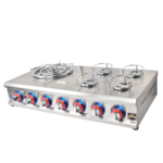 موقد كنافة غاز 4+3 صينية توب كاونتر تركي AK UNITED