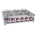 موقد كنافة غاز 6 صينية توب كاونتر تركي AK UNITED