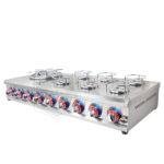 موقد كنافة غاز 6+3 صينية توب كاونتر تركي AK UNITED