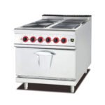 موقد كهرباء مع فرن 4 عين مربع من دايموند