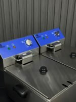 قلاية للمطاعم كهرباء حوضين 6 لتر للحوض - Image 2