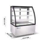 ثلاجة عرض رأسية متعددة الاستخدامات 124 سم سعة 420 لتر