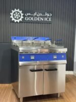 قلاية مطاعم حوضين بالكهرباء 2 خزانة سعة 60 لتر - Image 2