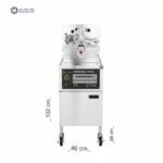 قلاية ضغط بروستد كهربائية سعة 25 لتر 6-7 دجاجات (مع فلتر تنقية زيت)