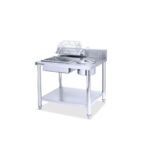 طاولة تتبيل ستانلس ستيل 1 متر