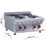 موقد كهربائي 4 شعلة