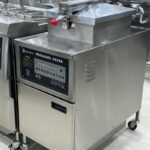 ⁦قلاية ضغط بروستد كهربائية سعة 25 لتر 6-7 دجاجات (مع فلتر تنقية زيت)⁩ - الصورة ⁦3⁩