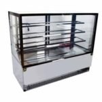 ثلاجة عرض حلويات استانلس أستيل 304 مقاس 120 سم