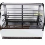 ثلاجة عرض حلويات ستيل 304 مقاس 150 سم