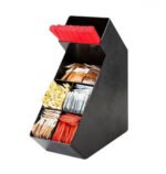 ⁦حامل ملاعق ومناديل 6 خانة اكريلك⁩ - الصورة ⁦2⁩